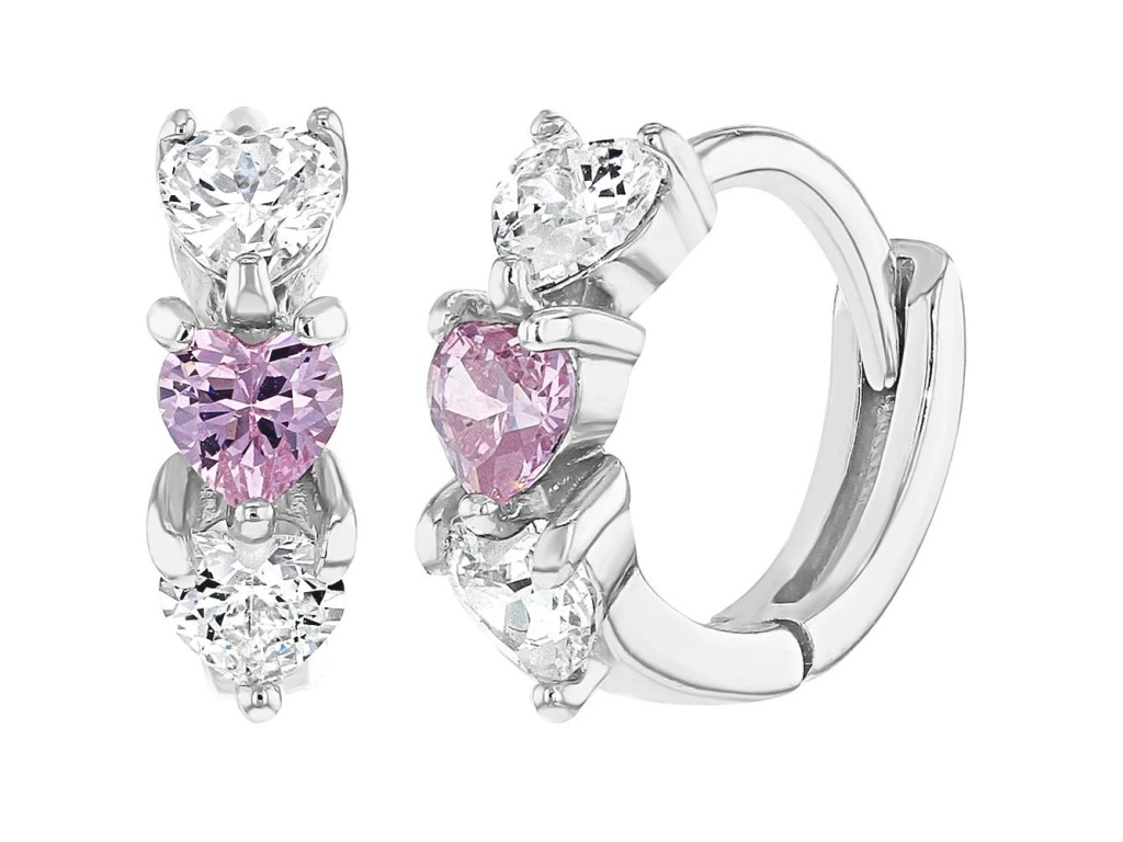 2006 Dětské stříbrné náušnice SISSI